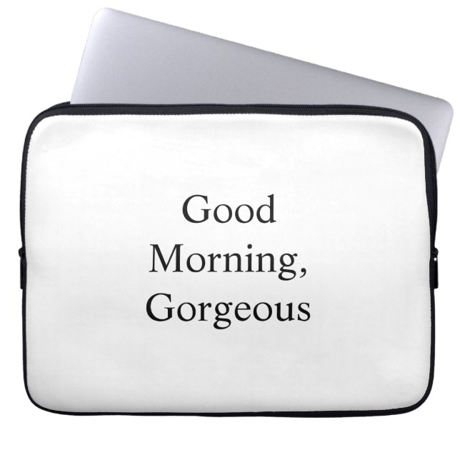 God Morgon, Underbar Laptop Fodral (Framsidan)