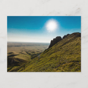 God morgon vid Bear Butte State Park, South Dakota Vykort
