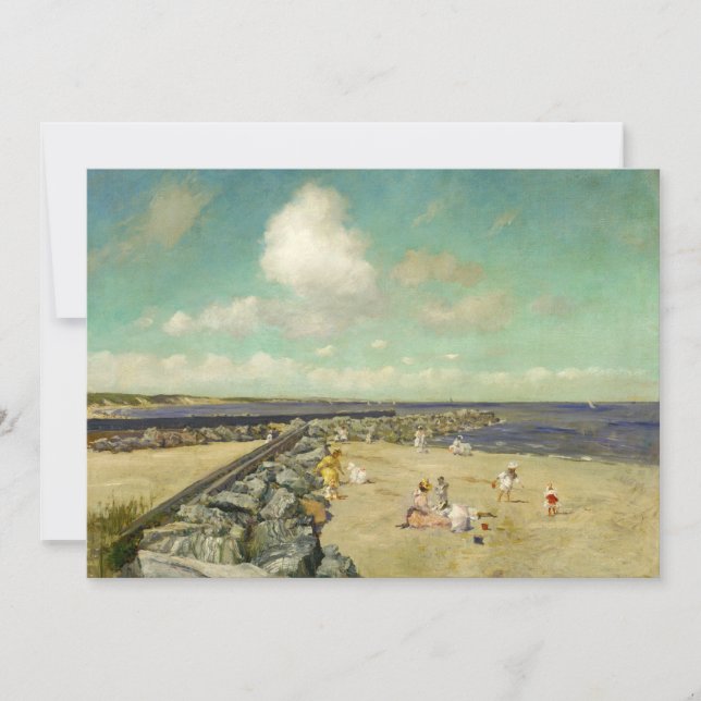 God morgon vid Breakwater | William Merritt Chase (Framsida)