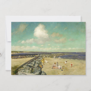 God morgon vid Breakwater William Merritt Chase