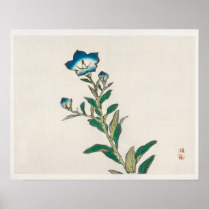 God morgon vid Kōno Bairei (1844-1895) Poster