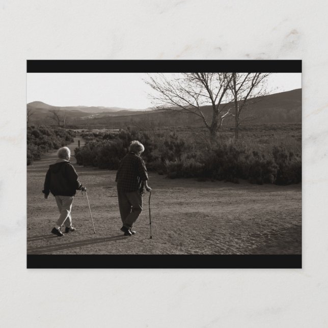 "God morgon Walk, Carson City" Vykort (Framsida)