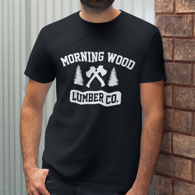 God morgon Wood Lumber Co. Tee (Skapare uppladdad)