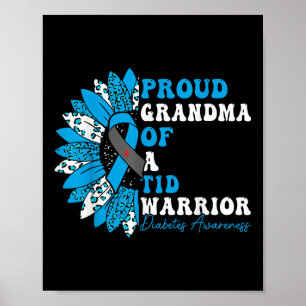God mormor vid typ 1-diabetes hos T1d-kritiker Poster