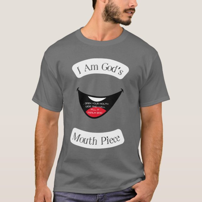 God Mouth Biet T Shirt (Framsida)