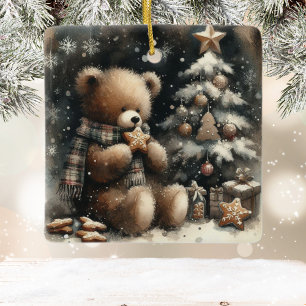 God Nalle jul Julgransprydnad Keramik
