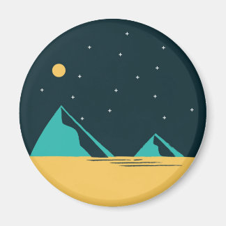 God natt, 5,7 cm Circle Magnet