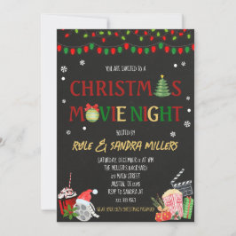 God natt på julfilmen inbjudningar