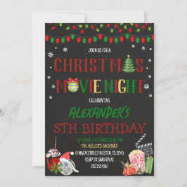 God natt på julfilmen inbjudningar