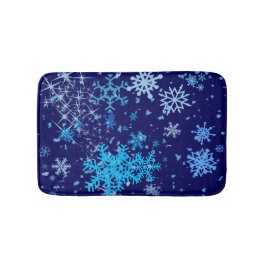 God natt Snowfall Badrumsmatta