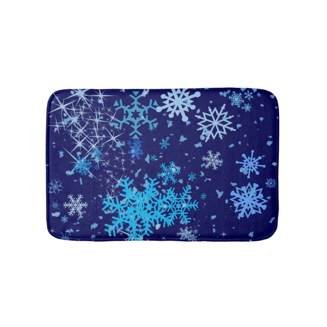 God natt Snowfall Badrumsmatta (Framsidan)
