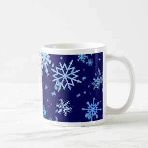 God natt Snowfall Kaffemugg