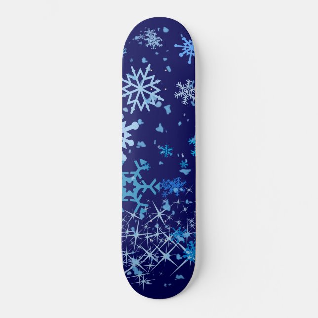 God natt Snowfall Mini Skateboard Bräda 18,5 Cm (Framsida)
