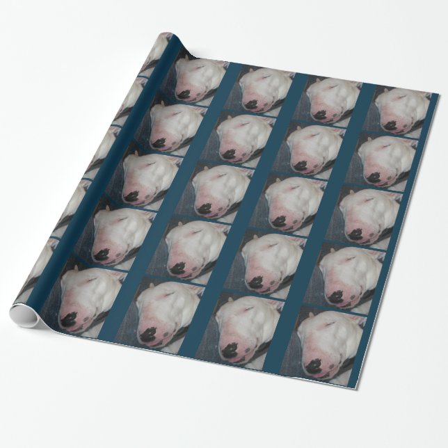God Natt, Sova Gott, Dumma Hund Presentpapper (Utrullad)