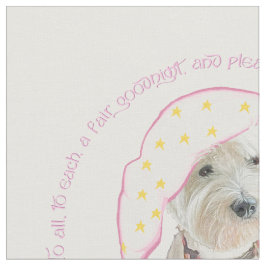 God natt Westie Tyg