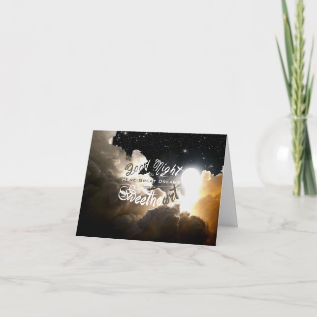 God nattsamling - Notecard Helgkort (Framsida)