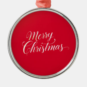 God nytt år God jul Högtider Julgransprydnad Metall