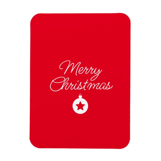 God nytt år God jul Högtidsstund Magnet (Vertikal)
