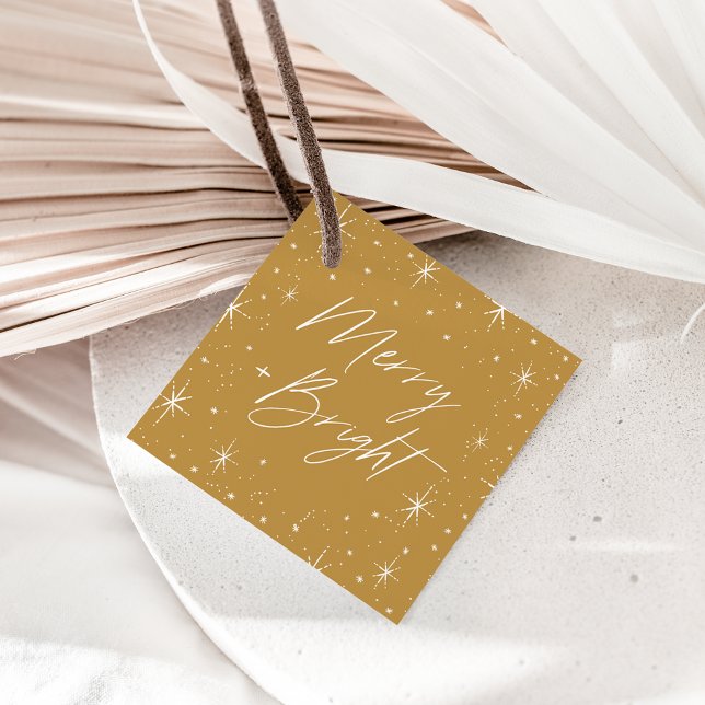 God och Bright Guld jul Gåvor Etiketter (Skapare uppladdad)