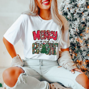 God och Bright Kvinnors jul T-Shirt