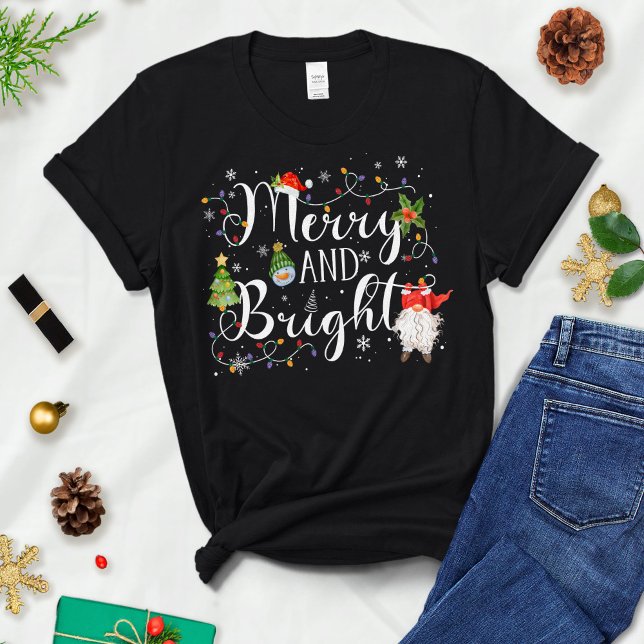 God och Bright, Kvinnoshus, Merry T Shirt (Skapare uppladdad)