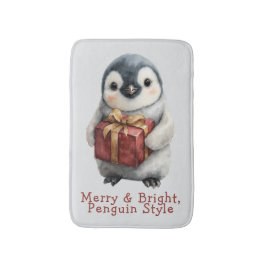 God och Bright Penguin-jul Badrumsmatta