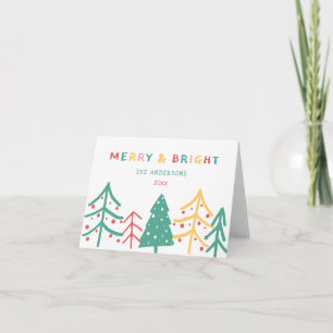 God och Bright Roligt Gräs-Snyggtens julkort Kort