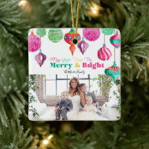 God och färgstark julprydnad