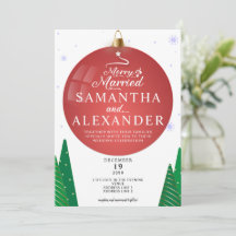 God och gift, modern julstjärna Träd Bröllop