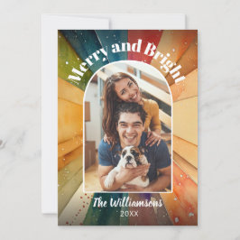 God och lätt fotomodern vattenfärgsjul julkort