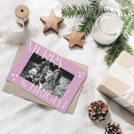 God och lätt julfoto och elegant julkort