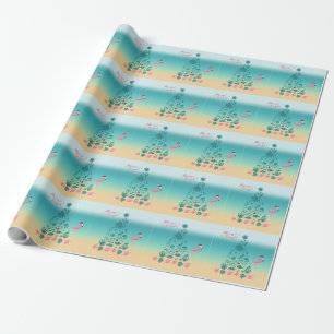 God och ljus Beach-jul Presentpapper