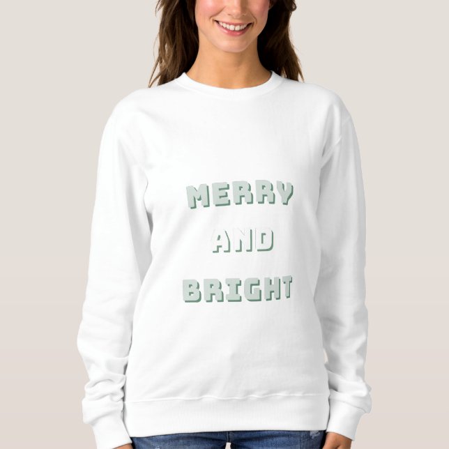 God och ljus, Grönt julkonst, Helgdag T Shirt (Framsida)