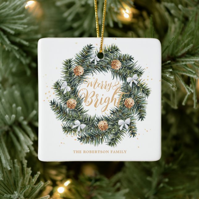 God och ljus Helgdag för julandeutandning Julgransprydnad Keramik (Träd)