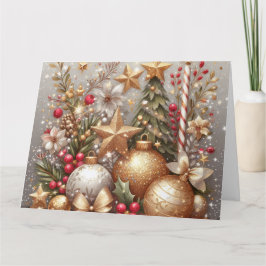 God och ljus jul - jag blankt insida kort