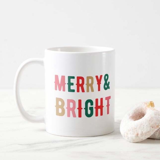 God och ljus jul kaffemugg (Med munk)