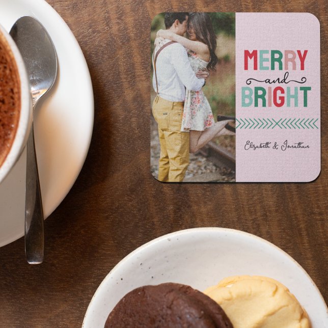 God och ljus jul underlägg papper kvadrat (Skapare uppladdad)