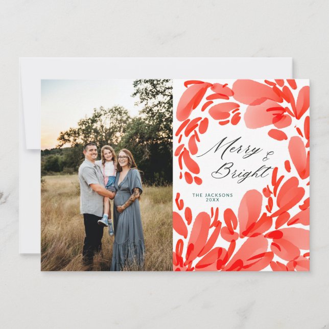 God och ljus juldesign julkort (Framsida)