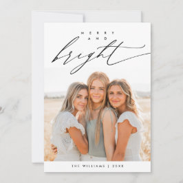 God och ljus, julfamiljens fotoskiva julkort