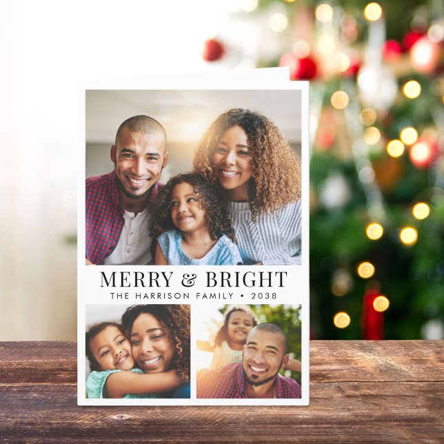 God och ljus julfoto helgkort (Share the love and warmth of the holiday season with this personalized photo Christmas card)