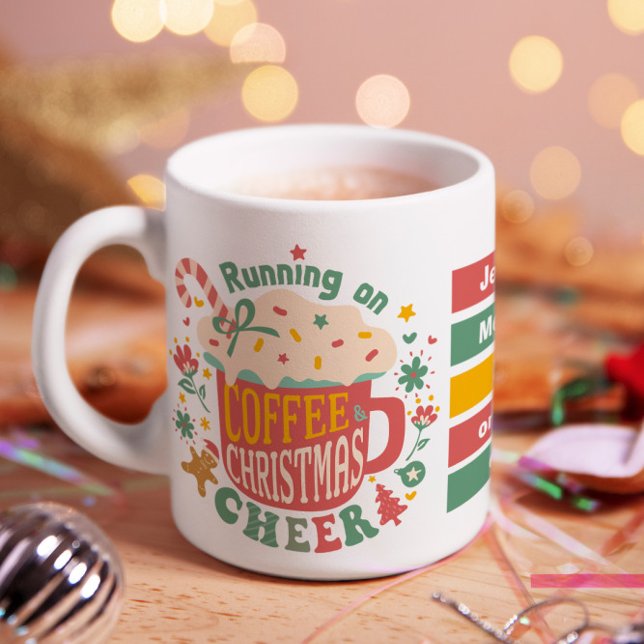 God och ljus julkaffe kaffemugg (A perfect gift for anyone who’s merry, bright, and caffeinated!)