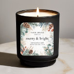 God och ljus julklapp fyrkantigt klistermärke<br><div class="desc">Lägg till en fin beröring i helgdag med den här munnen och den ljusa julklappen. Den här klisterlappen har en charmerande juldesign och är en perfekt för att du ska få en mysigt och glad vibb till din säsong-deka. Idealisk för ljusgåvor, party favors eller dekorationer i hemmet, tillför detta klistermärke...</div>