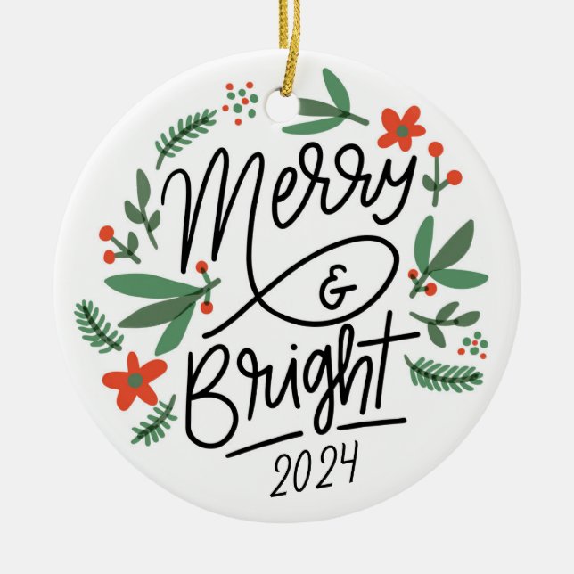 God och ljus Personlig jul Julgransprydnad Keramik (Framsidan)