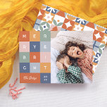 God och ljusfull julfotoutbudget<br><div class="desc">Vi firar årstiden i stil med vårt budgetkort "Merry & Bright", en djärv och dynamisk perfekt för dem som kärlek en roligt, en modern tradition. Med färgfulla fyrkanter i orange, gult, grönt, rosa och blått, var och en brev av "merry & bright"-pekarna inuti sitt eget vibrerande block. Nedan visas din...</div>