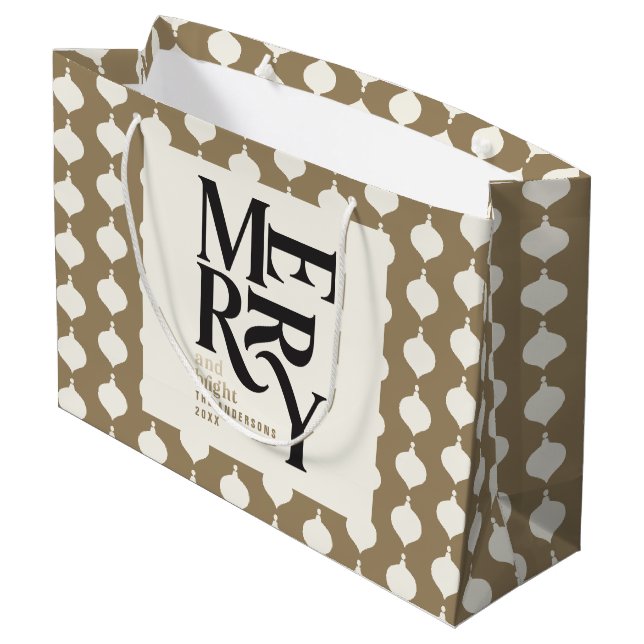 God och smart vintage svart och guld jul (Baksidan Vinklad)