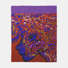 God of Beasts Fleecefilt