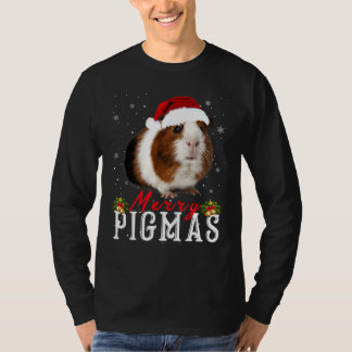 God Pigmas Ansikte Mask Funny Guinea-jul Gris T Shirt