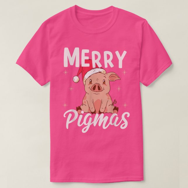 God Pigmas Santa Gris Älskare jul jul T Shirt (Design framsida)
