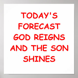 GOD POSTER