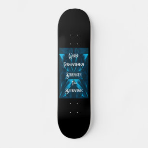 God Provides Mini Skateboard Bräda 18,5 Cm
